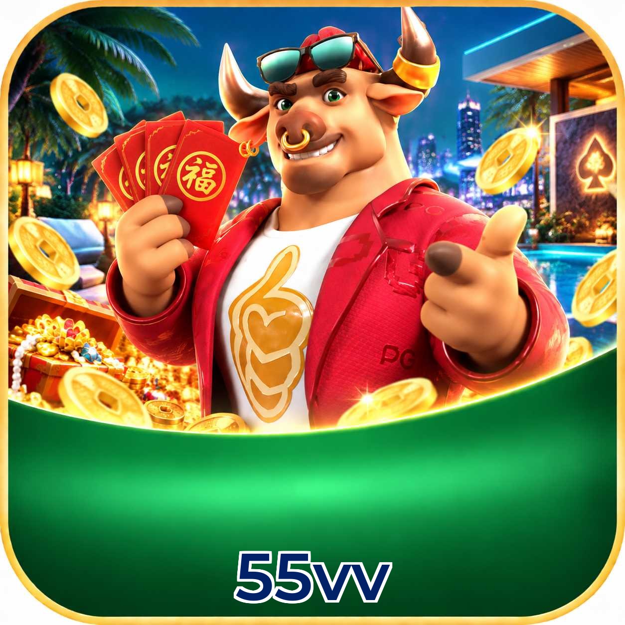 Catálogo de 2.547 jogos da 55vv incluindo Pragmatic Play e Evolution Gaming